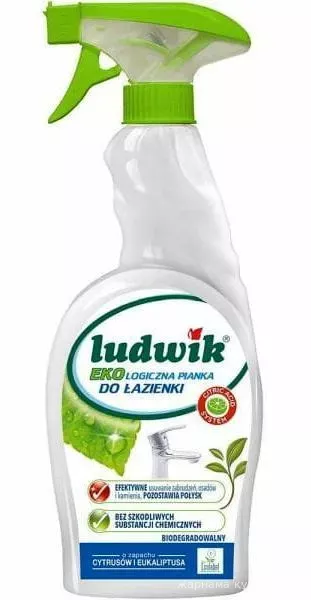 Ludwik Экологичная пена для чистки ванной комнаты, 750 мл